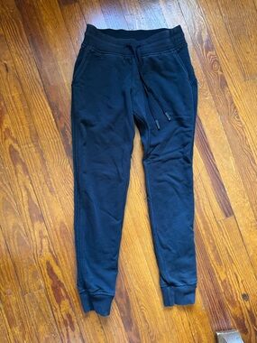 lululemon athletica Black Jogger Track Pants